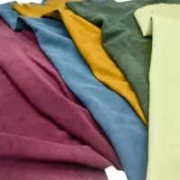 Goat Suede Leather For Shoes Anycolor