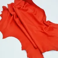 Sheep Cabretta For Gloves Col Red