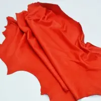 Sheep Cabretta For Gloves Col Red