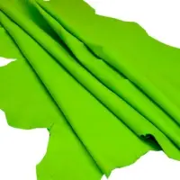 Sheep Skin For Garment Color Half Green