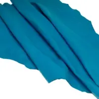Sheep Skin For Garment Color Aqua