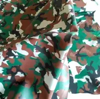 Sheep Cabretta Camuflage Color Green for Gloves