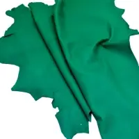 Goat Batting Color Green For Gloves