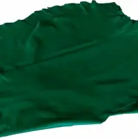 Sheep Cabretta Color Green For Gloves