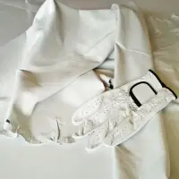 Sheep Cabretta Color Pearl White For Gloves