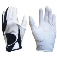 Golf Glove Full Leather Color White