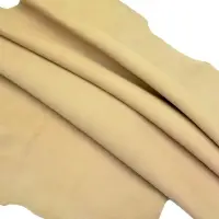 Goat Suede Color Beige For Shoes