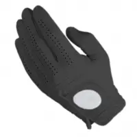 Golf Glove Full Leather Color Black