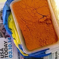 Dry Red Powdered Chili Pepper