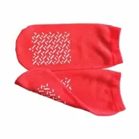 Slipper Socks, Double-Sided, S, Red