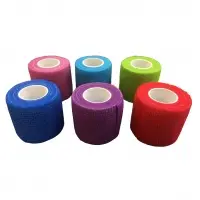 Cohesive Bandage,  Latex-free, Multi-Color