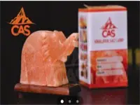 Elephant Shaped Himalayan Salt Lamp