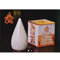 Himalayan Snow White Tear Drop Shape Salt Lamp