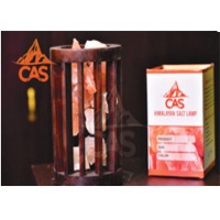 Himalayan Salt Wooden Basket Drum Shaped
