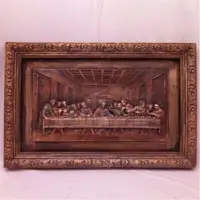 Last Supper Wood Carvings