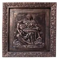 Pieta PL Copper Statue With Frame