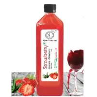 Aloe Vera Pulp & Juice + Strawberry Juice