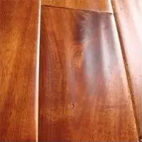 Large leaf acacia flooring