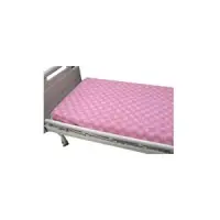 Hospital Bed Sheet Pink Line Square