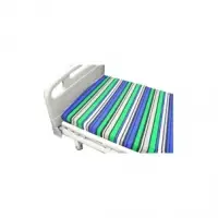 Hospital Bed Sheet Pure Blue Horizontal