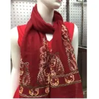 Designed Embroidery Scarf Hijab And Shawl