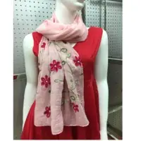 Designed Embroidery Scarf Hijab And Shawl