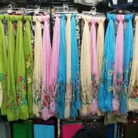 Silk Embroidery Scarves
