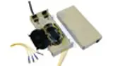 Fiber optic termination box