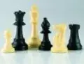 Plastic Chess Set 95 mm King F.I.D.E approved