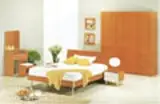Wooden bed