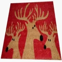PVC Backed Printed Coir Mat