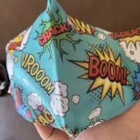 Reusable Custom Printed Cotton Face Masks