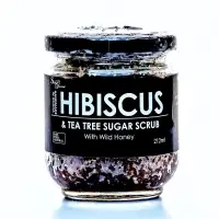 Hibiscus & Tea Tree Sugar Scrub (Exfoliator)