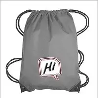 Custom Polyester Backpack Drawstring Bag