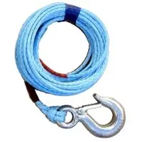 Coated UHMPE Winch Line Rope