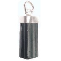 Black Tourmaline Point Pendant