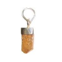 Imperial Topaz Point Pendant