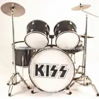 Miniature Drum Set Kiss Cymbal Brass Material