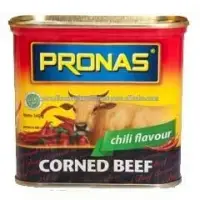 Corned Beef 340 g Canned Meat Pronas Chili