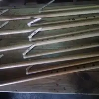 Sundanese Traditional Bamboo Flute Instrument