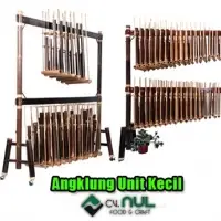 Small Unit Angklung Set Orchestra Bamboo