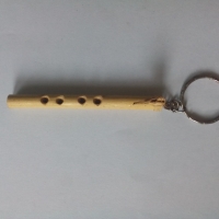 Suling Traditional Sundanese Ethnic Keychain