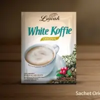 Luwak White Coffee Instant Coffee Powder
