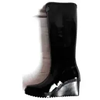 Wedges tall wellies rubber boot