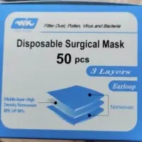 Disposable Ear Loop 3ply Surgical Face Maks