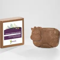 Natural Soap With Silk And Dark Chocolate