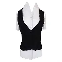 Ladies Blouse With Waistcoat