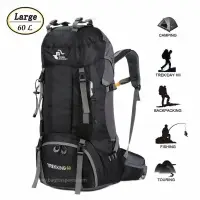 60L Waterproof Lightweight Hiking Backpack