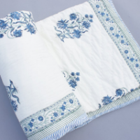 Hand Block Printed Quilt