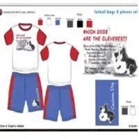 Boys polyester 2 piece set